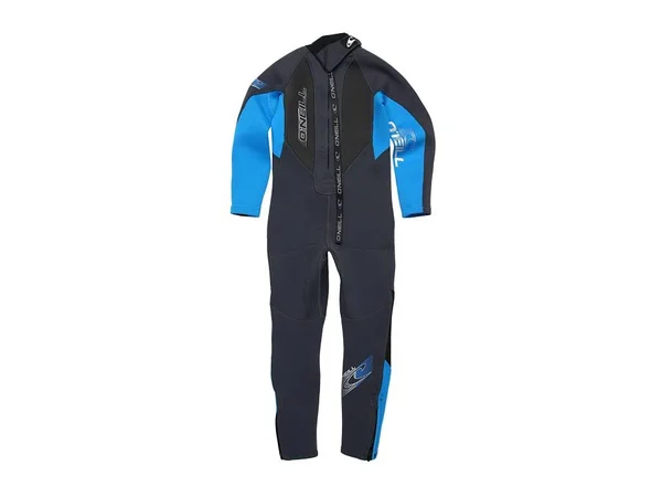 O'Neill Youth Reactor Full Wetsuit - 4 - Graphite/Bright Blue
