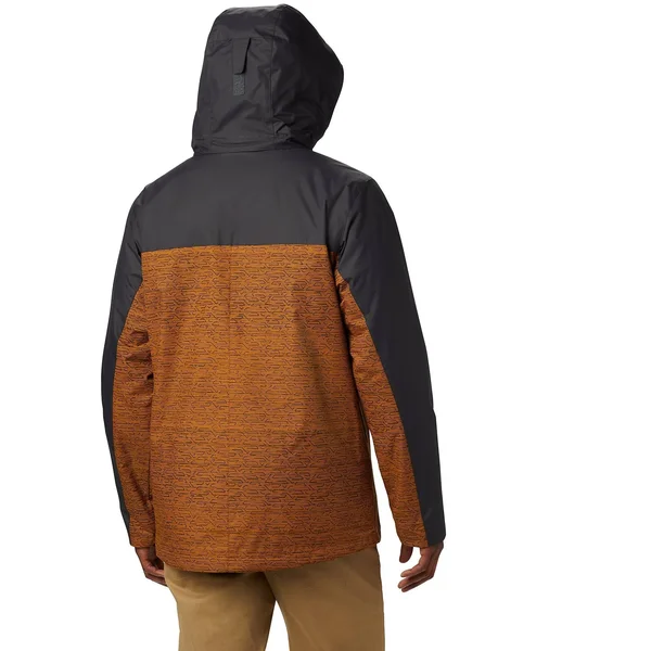 Columbia Timberline Triple I/C Jacket - Men's Burnished Amber Tech Lines Shark Large 1650661795-L