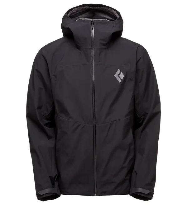 Black Diamond Liquid Point Shell Jacket - Men's Nickel, XL