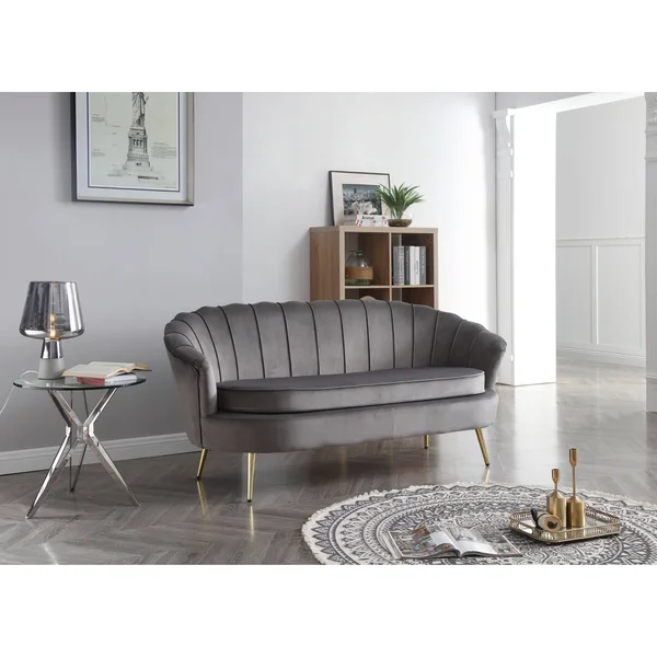Glory Furniture Lyon G0723A-S Sofa Pink Velvet