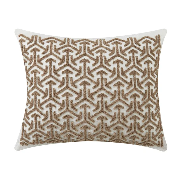 Chic Home Liliana 9 Piece Geometric Striped Pattern Bed in A Bag Comforter Set - Queen