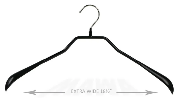 Mawa Bodyform Jacket Non-Slip Hanger (Set of 5) - Black