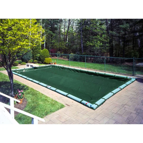 Robelle Supreme 18& x 40& Rectangular Winter Pool Cover - Green
