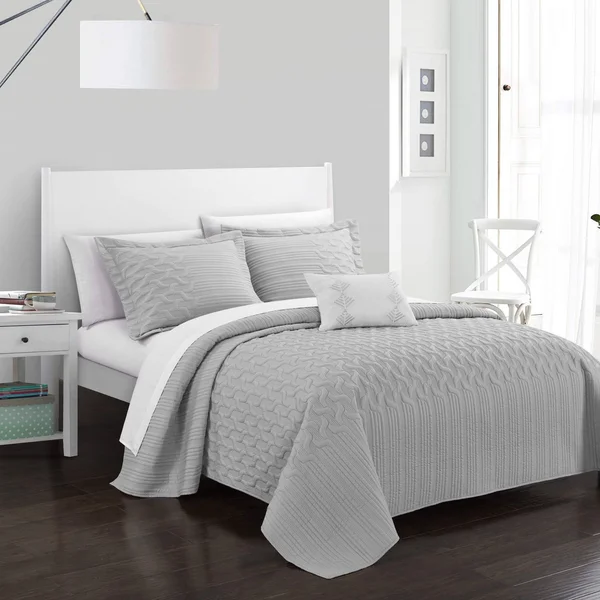 Chic Home Shalya Quilt Set - Blue - Twin