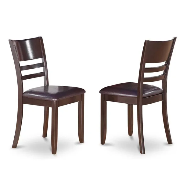 East West Furniture 5 PC Small Kitchen Table and Chairs Set-Dining Table and 4 Dinette Chairs