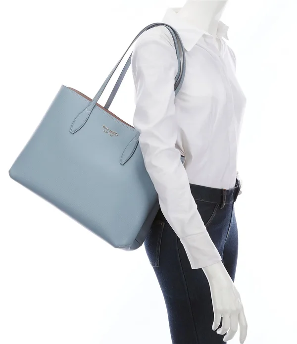 Kate Spade New York All Day Large Leather Tote - Blue