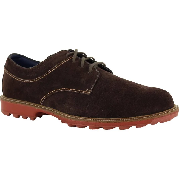 FootJoy Club Casuals Suede Shoes - Men - Brown - 7.5 Wide
