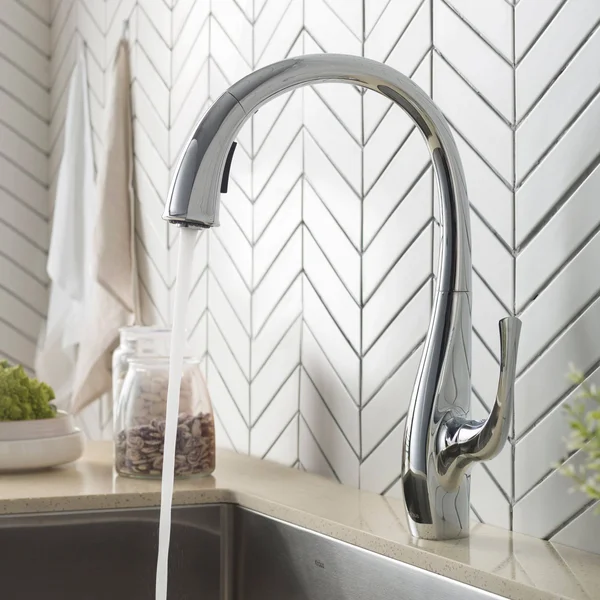 Kraus KPF-1675CH Ansel Dual Function Pull-Down Kitchen Faucet Chrome