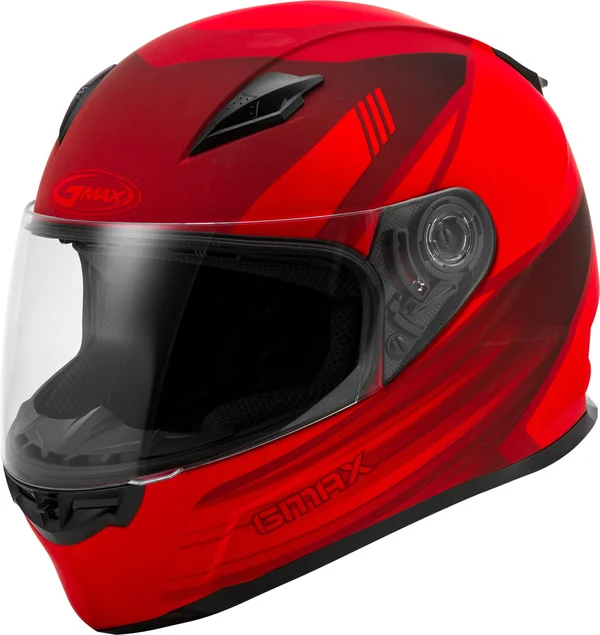 GMAX FF-49 Full Face Deflect Helmet Matte Red/Black