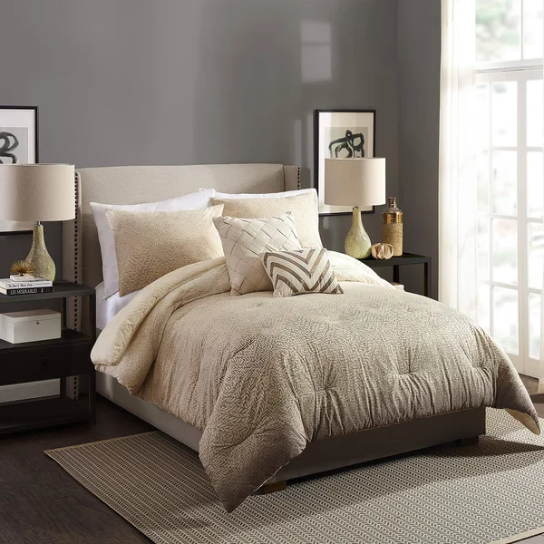 Ayesha Curry Modern Ombre Comforter Set - Full - Queen