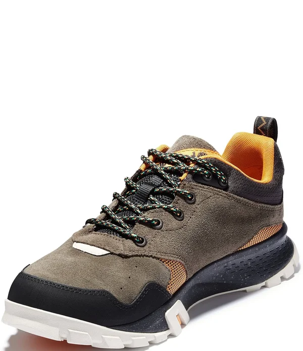 Timberland Men's Garrison Trail Low Waterproof Hiking Shoes Brown 11.5