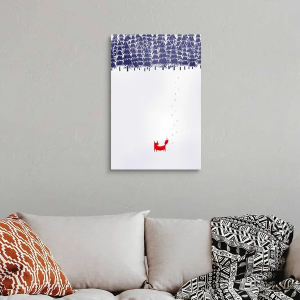 Alone in The Forest, Canvas Wall Art, 20x30, Great Big Canvas