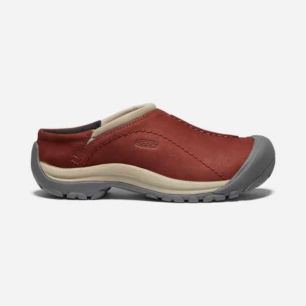 Keen Women's Kaci Slide - 10 - Fired Brick, Plaza Taupe