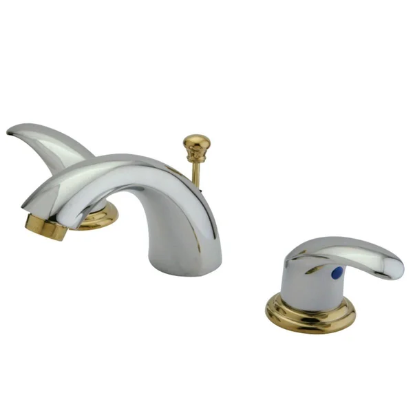 Kingston Brass Kb6951ll Legacy Mini Widespread Lavatory Faucet with Pop-Up - Polished Chrome