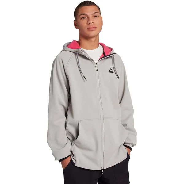 Burton Crown Weatherproof Full-Zip Fleece - Men's Iron Gray - S