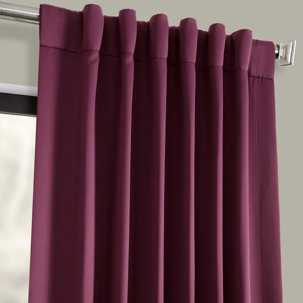 Aubergine Blackout Curtain