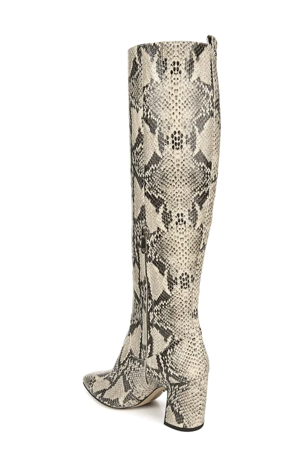 Sam Edelman Hai Boots Black/Nude 9