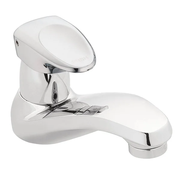 Moen M-Press Single Handle Metering Lavatory Faucet, Chrome, 8884