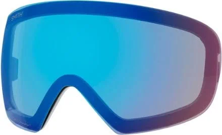 Smith Optics I/O Mag S Snow Goggles (Black, ChromaPop Sun Platinum Mirror)