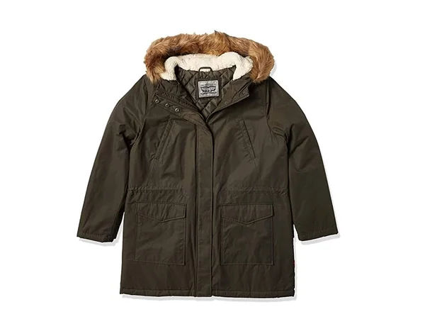 Levi&s Women's Performance Midlength Parka Jacket