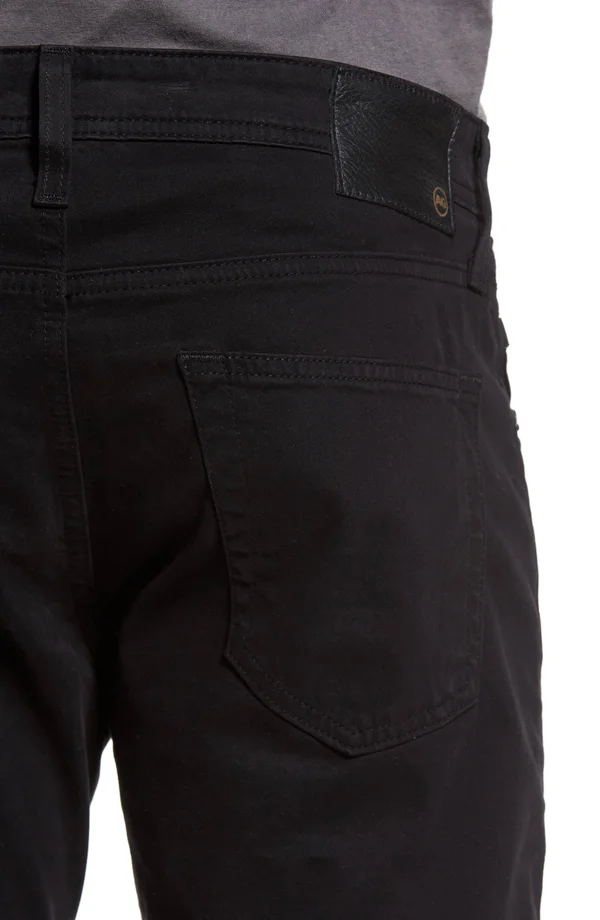Ag Tellis Sud Modern Slim Fit Stretch Twill Pants Super Black