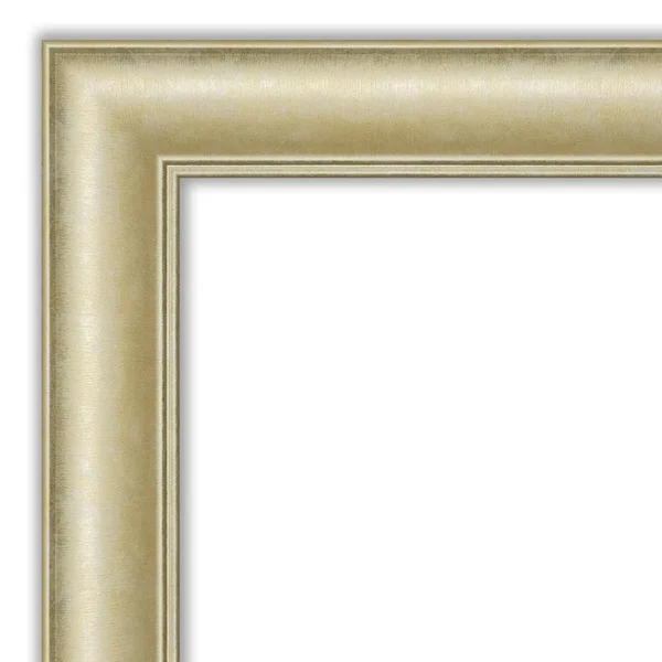 Amanti Art Textured Light 33x22 x 27x22 Framed Bathroom Vanity Mirror in Gold