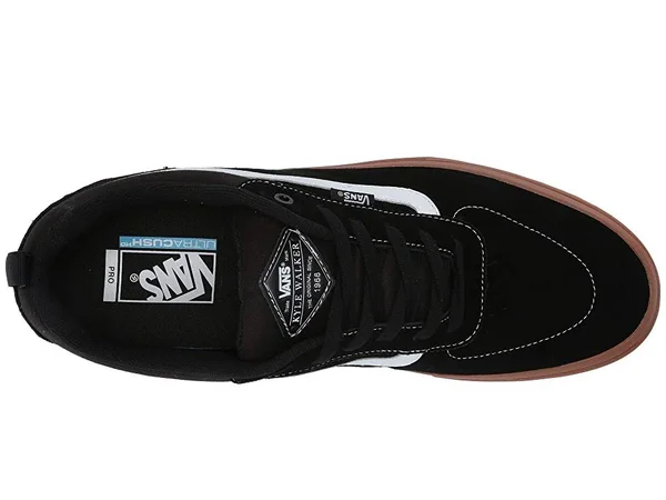 Vans Kyle Walker Pro Shoes Black - Gum - Size 8.5