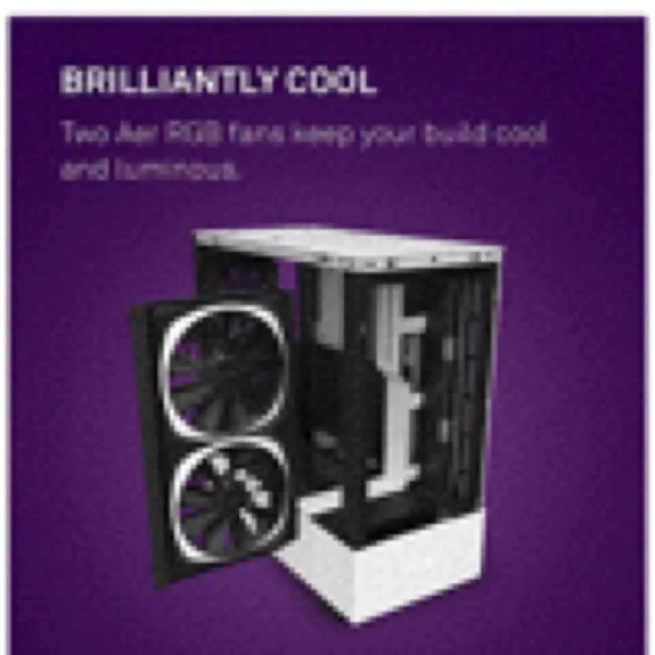 NZXT H series H510 Elite Tower - No power supply