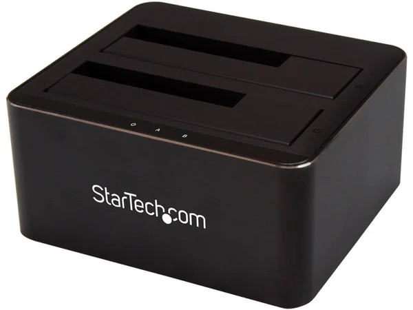 StarTech.com Dual Bay SATA HDD Docking Station - for 2 x 2.5, 3.5x22 SATA SSD, HDD - Hot Swap - Hard Drive Docking Station - S