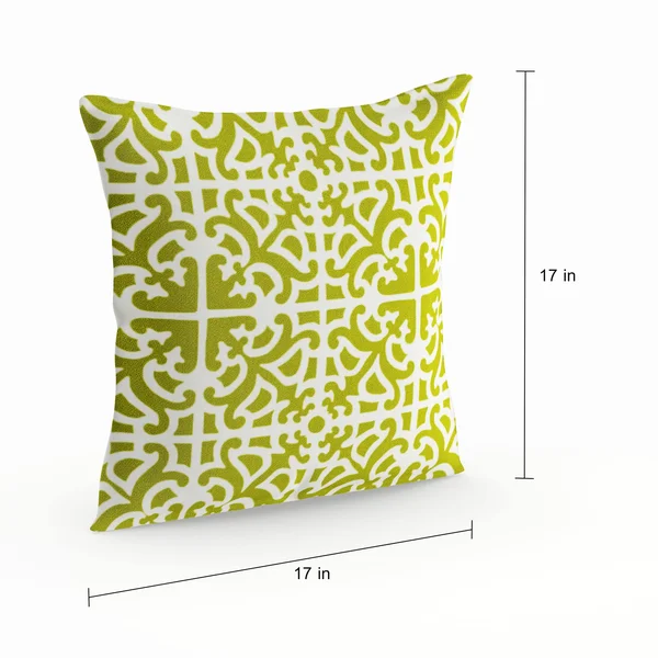 Havenside Home Coopers Grass Outdoor 17-inch Accent Pillow (Set of 2)