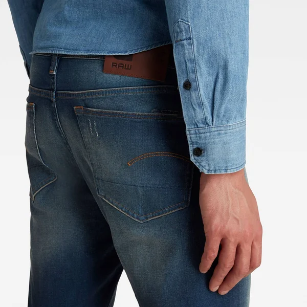 G-Star Raw Men 3301 Slim Jeans Medium Blue Size 26-34