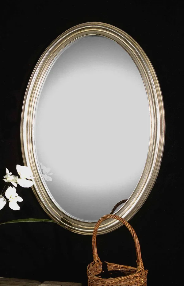 Uttermost Franklin Mirror - Oval - Silver