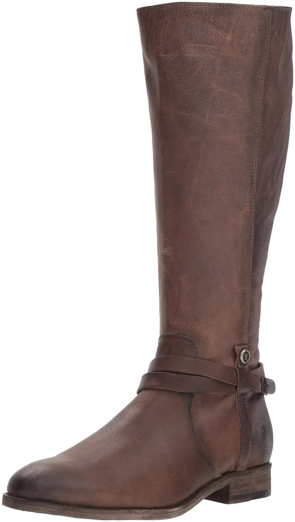 Frye - Melissa Belted Tall, 5.5 US, Stone