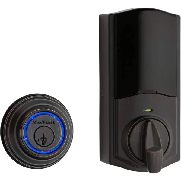 Kwikset 925 Kevo 2 DB-RF Manufacturer Refurbished Kevo 2nd Generation Single Cylinder Bluetooth Deadbolt - Venetian