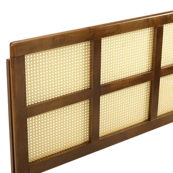 Modway Luana Cane Full Headboard - Gray