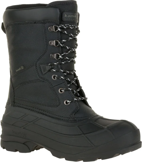 Kamik NationPro Wide Boot Men's, Black, 9