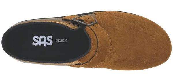 SAS Clog Slip on Loafer Turbinado, 8, WW