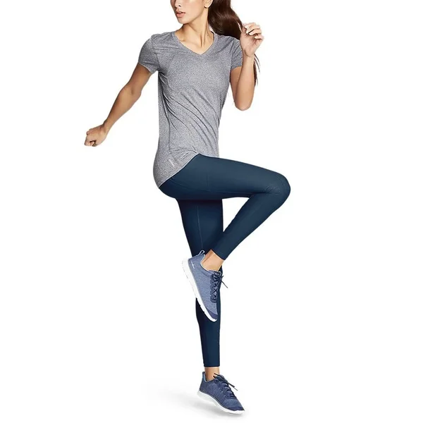 Eddie Bauer Women's Trail Tight Leggings - High Rise - Blue - 3X - Hiking Bottoms