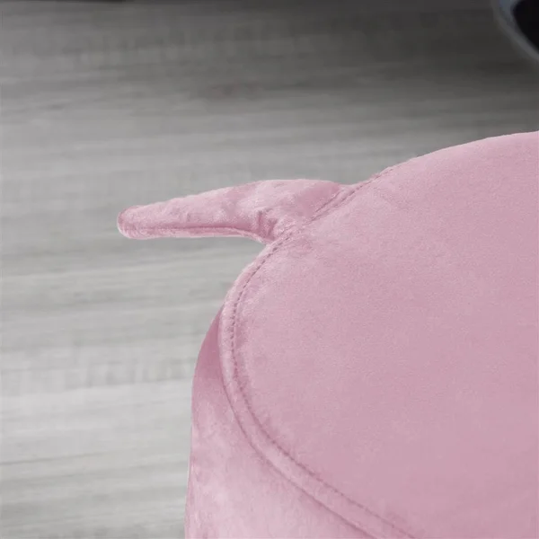 Christopher Knight Home Burton Velvet Pig Ottoman - Pink