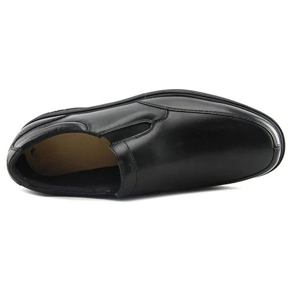 Men's Nunn Bush Myles St. Moc Toe Slip On - Size: 13, Black