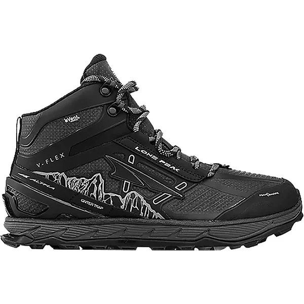 Altra - Men's Lone Peak 4 Mid RSM 8.5, Black