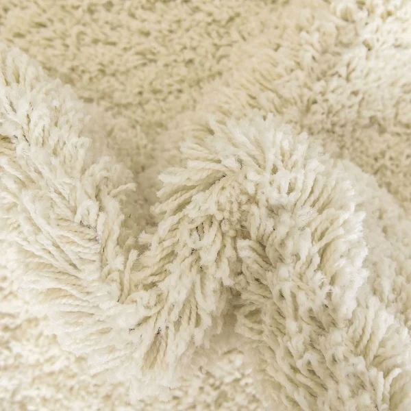 Unique Loom Everyday Solid Shag Area Rug - Ivory - 7& 0 x 10& 0