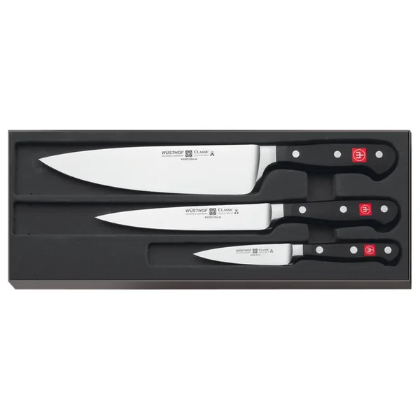 Wusthof Classic 3 Piece Cooks Knife Set