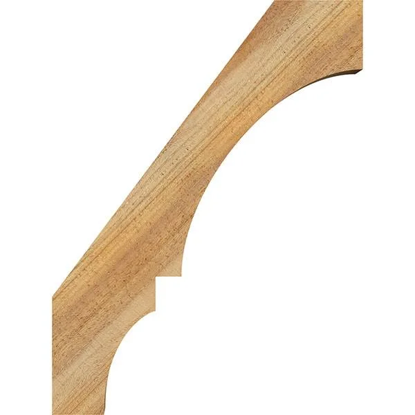 4x22W x 18x22D x 24x22H Balboa Rough Sawn Brace - Western Red Cedar