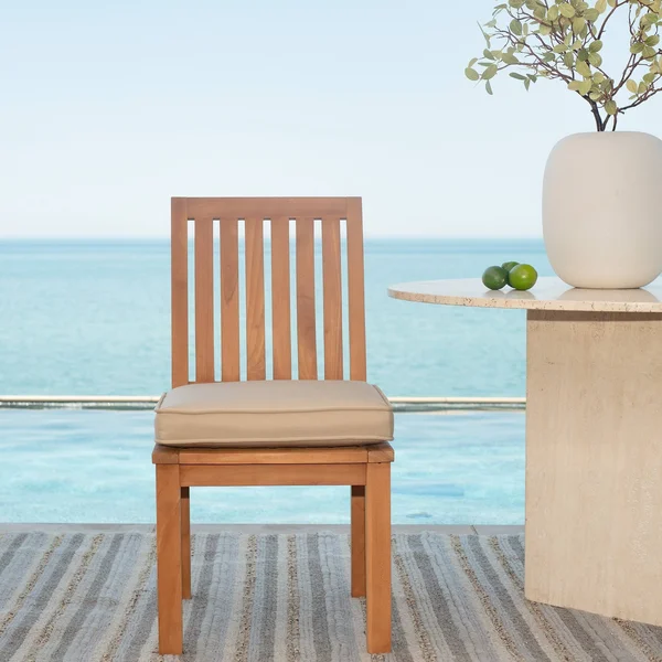 15x22 x 17x22 Outdoor Seat Cushion Desert Tan - Arden Selections