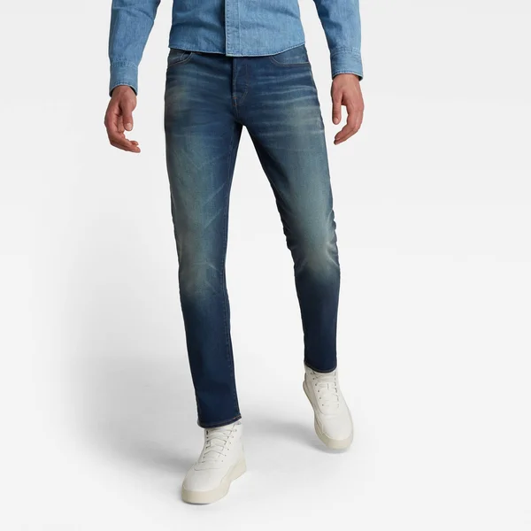 G-Star Raw Men 3301 Slim Jeans Medium Blue Size 26-34