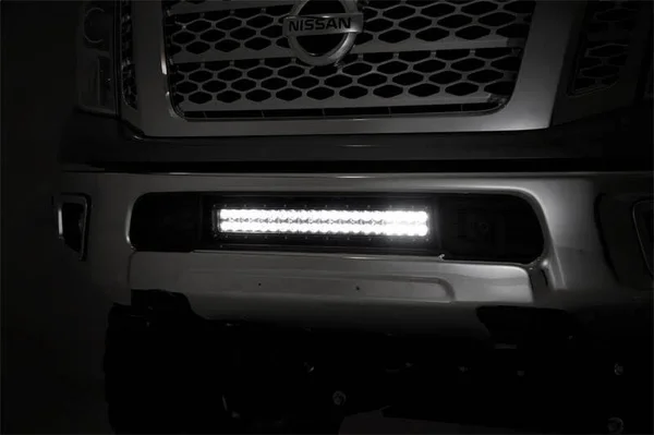 Rough Country Nissan 20in LED Bumper Kit Black Series (16-19 Titan XD) 70645