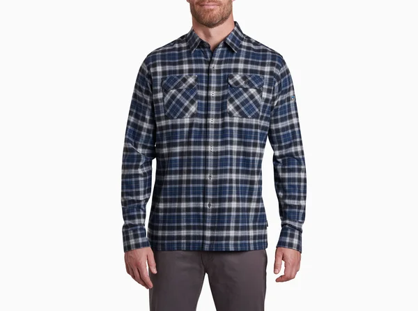 Kuhl Men's Dillingr Flannel Shirt - Interstellar - M