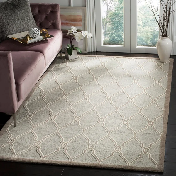 Safavieh Cambridge Light Grey & Ivory 6& x 9& Rug