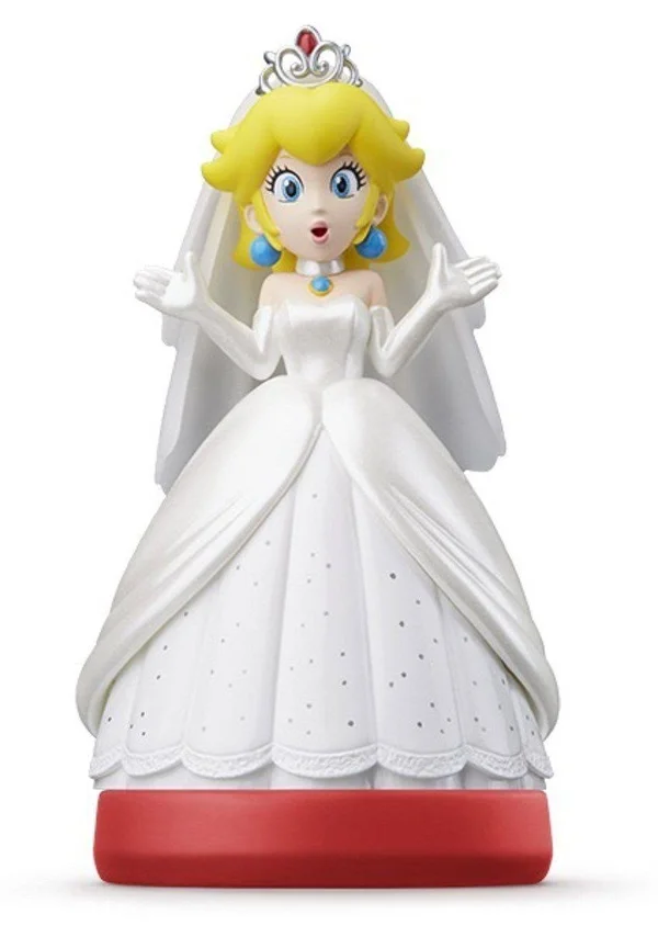 Nintendo Amiibo Triple Wedding Set Mario, Peach, Bowser Super Mario Series